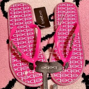 BEBE Flip Flops NEW